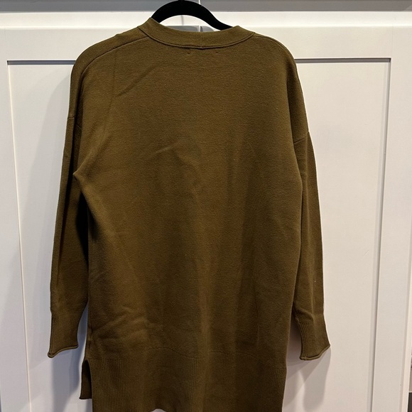 Like New Madewell Miller Cardigan Sweater, Medium, Golden Spinach - Picture 9 of 9